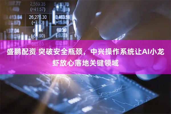 盛鹏配资 突破安全瓶颈，中兴操作系统让AI小龙虾放心落地关键领域